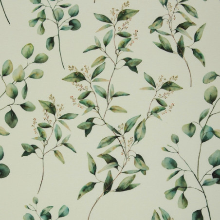 Wachstuch Acryl - Alsfeld Eukalyptus ecru