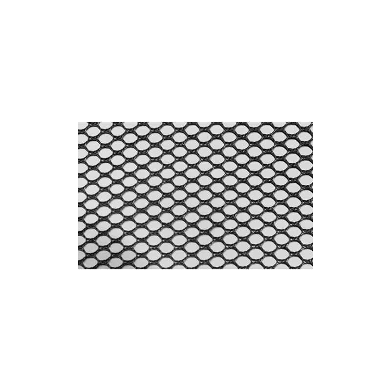 Tissu en maille - noir