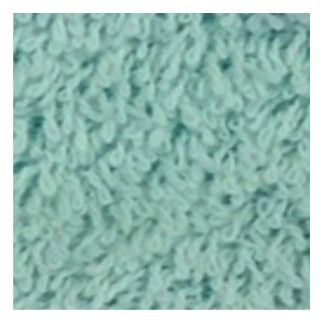 éponge éponge en coton - turquoise clair