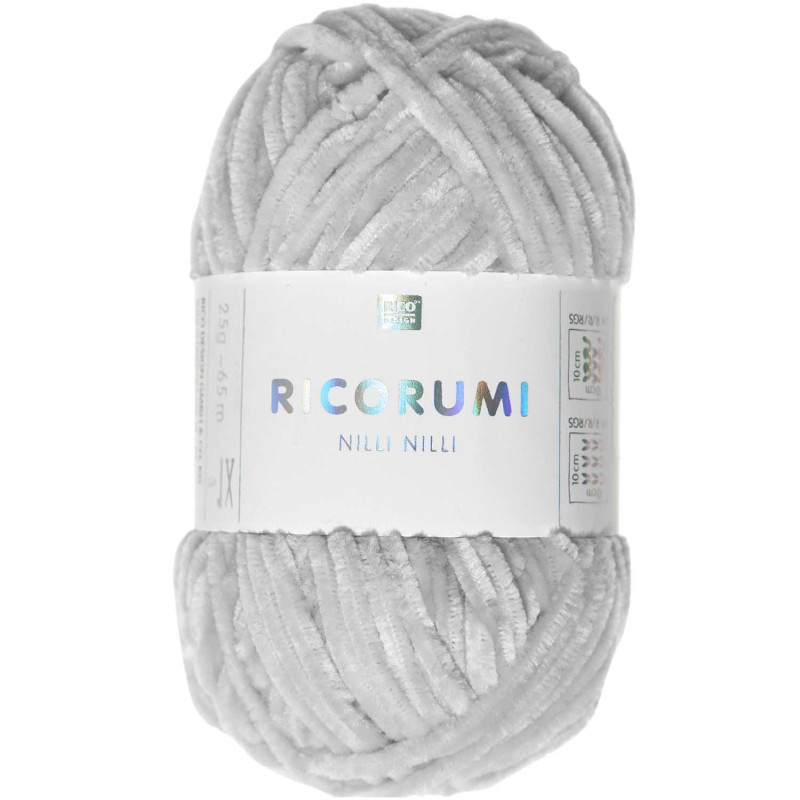Rico Creative Ricorumi Nilli Nilli - silver gray (25)