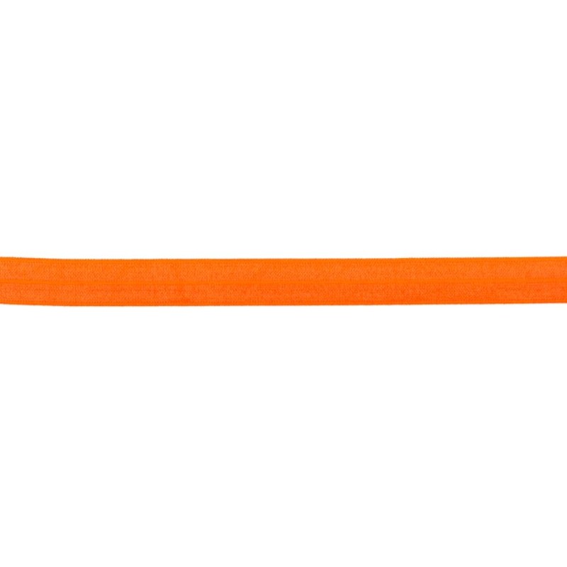 Bias tape elastic neon orange