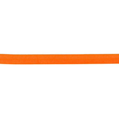 Bande de bordure élastique orange fluo