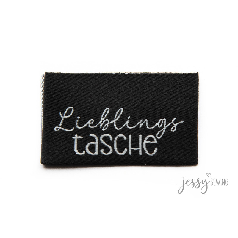 Woven Label - Favorite bag black