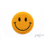 Chenille Patch - Big Yellow Smile gelb 7.6cm Chenille Patch - Big Yellow Smile gelb 7.6cm