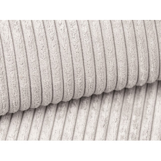 Corduroy velvet - Cordula light grey