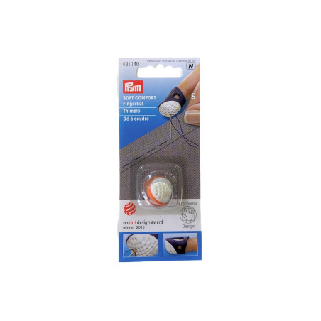 Prym Ergonomics Thimble S orange
