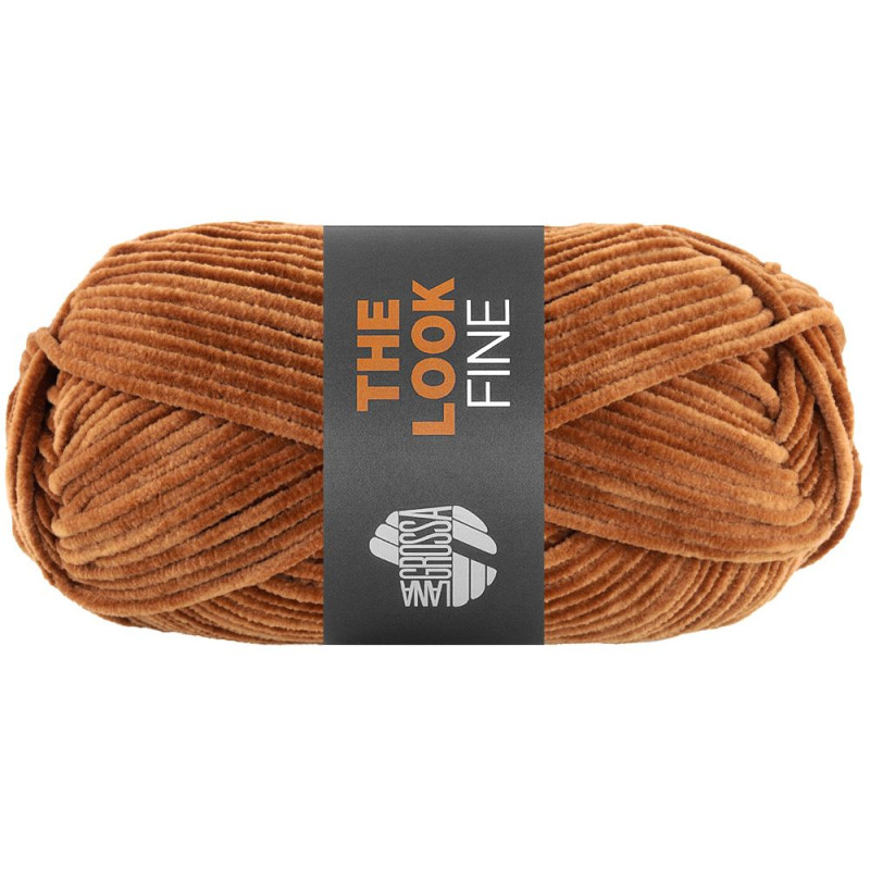 Lana Grossa - Chenille the look fine - camel (123)