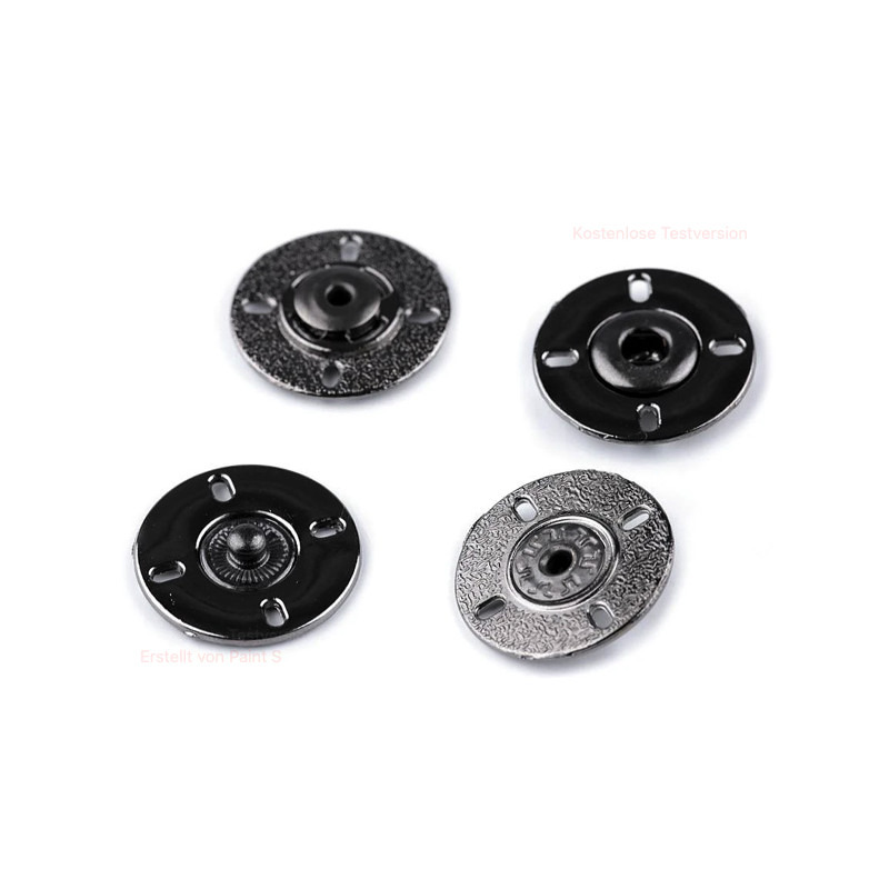 Bouton pression métallique à coudre 21 mm bronze - 1 pièce