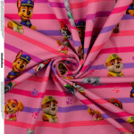 jersey - Pat' Patrouille rayures roses