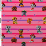 Jersey - Paw Patrol stripes pink