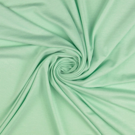 Jersey viscose - Uni menthe (h018)