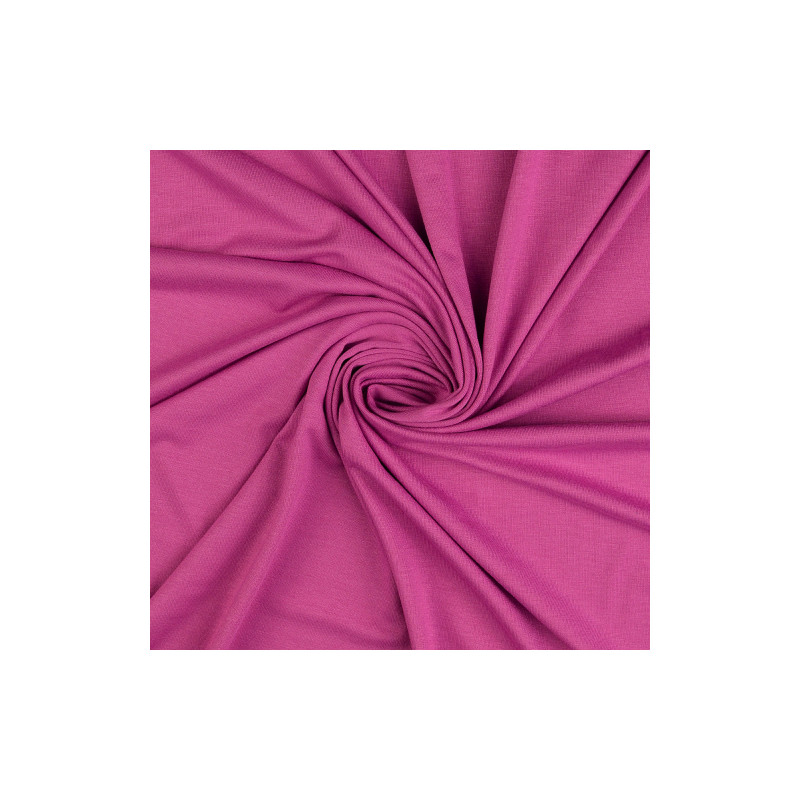 Jersey viscose - Uni fuchsia (h014)