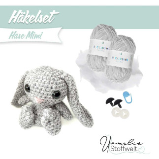 Ensemble de crochet - Mimi la lapine – à crocheter et à aimer
