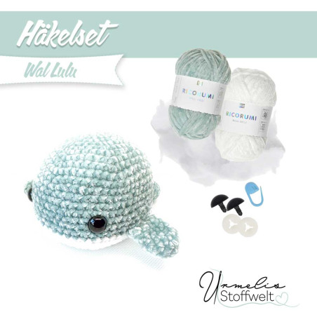 Kit crochet - Baleine Lulu – à crocheter et à aimer