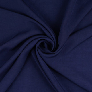 viscose - woven fabric Uni marine (h5026)