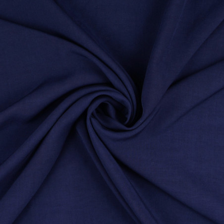 viscose - woven fabric Uni marine (h5026)