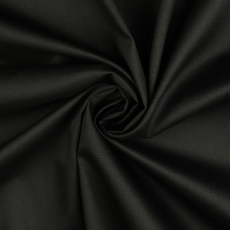 Köper (Twill) - schwarz (n69)