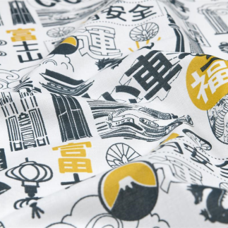 copy of Acrylic oilcloth - Neki white