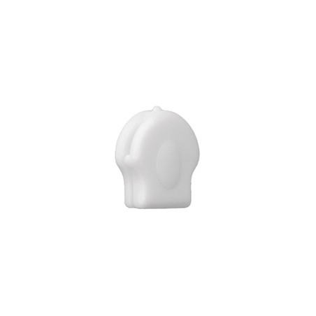 Fermeture éclair pour drap de lit Flex blanc (w) - 4 mm
