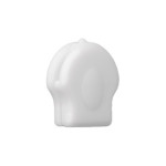 Fermeture éclair pour drap de lit Flex blanc (w) - 4 mm
