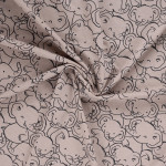 Jersey - Elefanten, sand melange