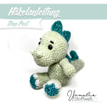 E-Book - Crochet Pattern Dino Peet