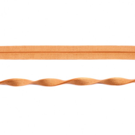 Elastisches Einfassband Jacquard cognac (kh)