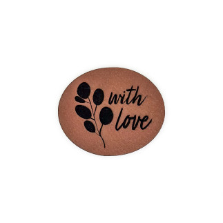 Étiquette similicuir - Mrs Mint - With Love Eukalyputs