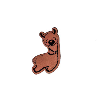Faux leather label - Mrs Mint - Lama