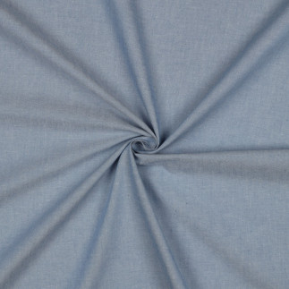coton tissé - Bleu vintage (v)