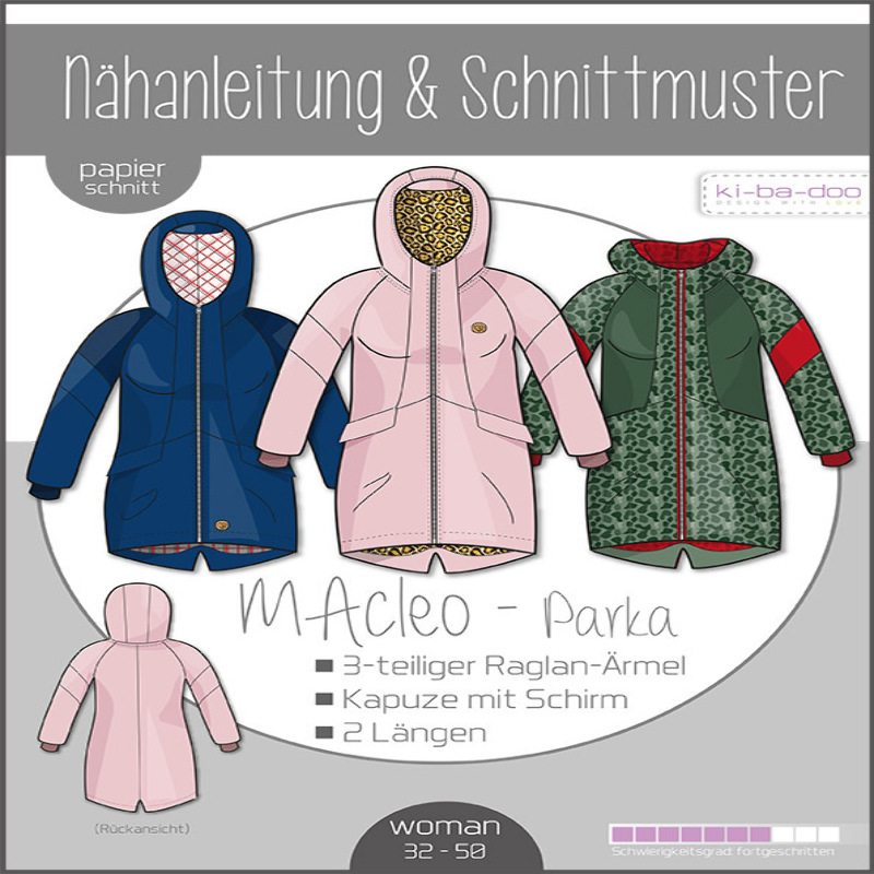 Ki-Ba-Doo MAcleo Parka mit Raglanärmel