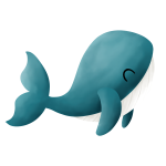 Iron-on transfers - Mrs Mint Design - Whale
