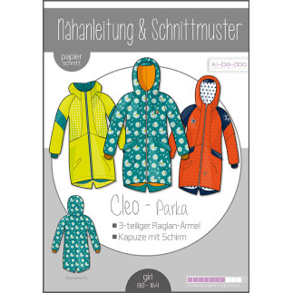 Parka enfant Ki-Ba-Doo Cleo à manches raglan