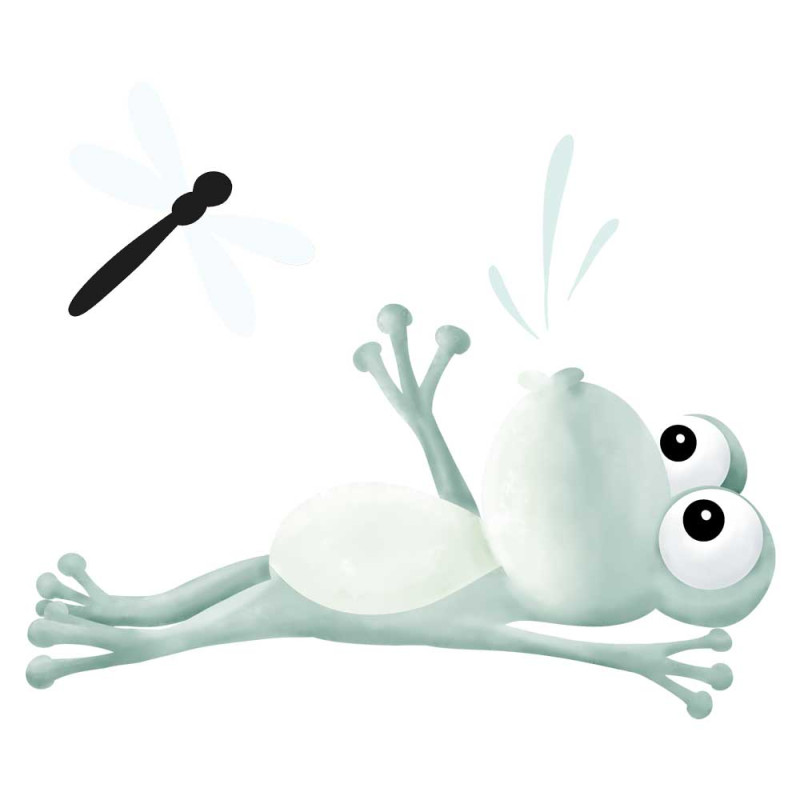 Bügelbilder - Mrs Mint Design - Frosch