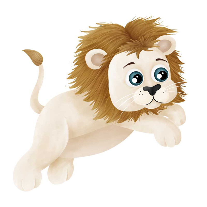 Iron-on transfers - Mrs Mint Design - Lion