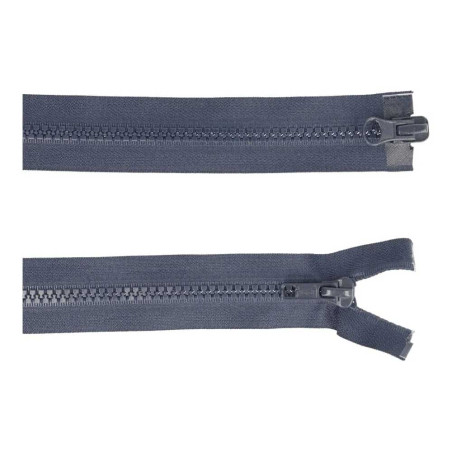 Fermeture éclair à double sens pour veste - bleu marine (560)