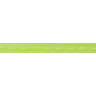 Bande élastique boutonnière 20 mm citron vert
