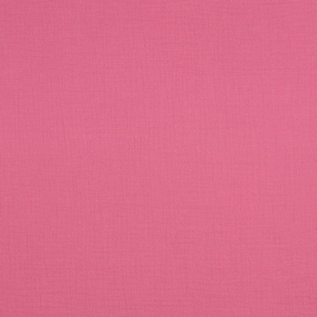 double gauze - Plain pink (v058)
