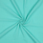 Musselin - Uni mint (v074)