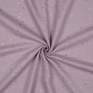 double gaze - Confettis en aluminium, violet foncé