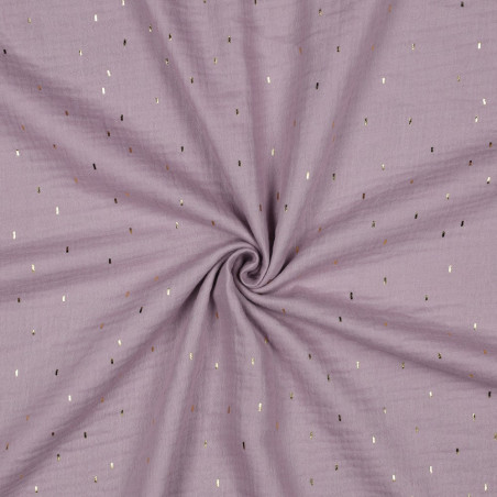 double gaze - Confettis en aluminium, violet foncé