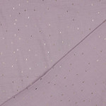 double gaze - Confettis en aluminium, violet foncé