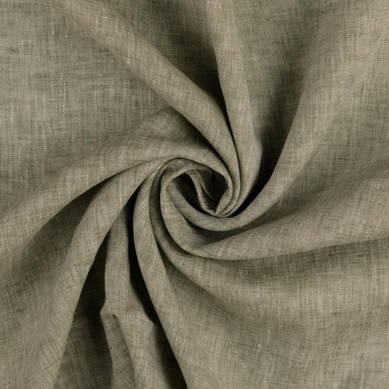 Linen - melange blue