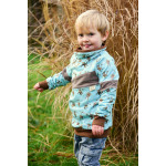 Jersey - Ahoy! Monkey mint by Mrs Mint Design Jersey - Ahoy! Monkey mint by Mrs Mint Design