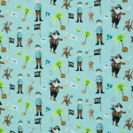 jersey – Ahoi! Pirates, pièce neuve par Mrs Mint Design