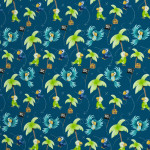 Jersey - Ahoy! Parrot, dark blue by Mrs Mint Design Jersey - Ahoy! Parrot, dark blue by Mrs Mint Design