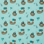 jersey – Ahoy! Bateau pirate, neuf, par Mrs Mint Design