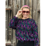viscose - En pleine floraison, noir par emjo