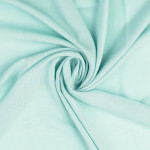 viscose crepe - woven fabric plain mint