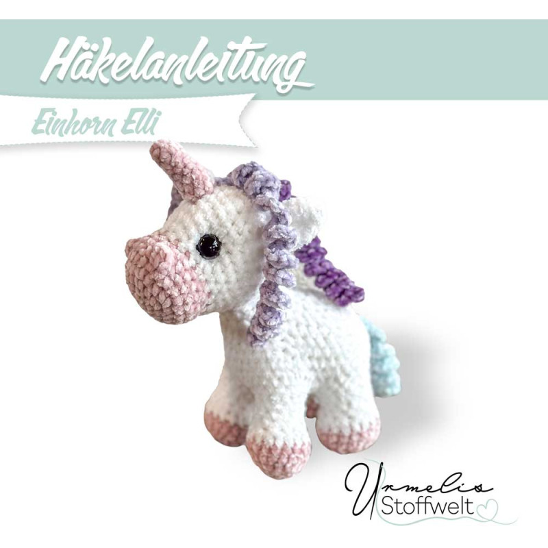E-Book - Crochet Pattern Unicorn Elli